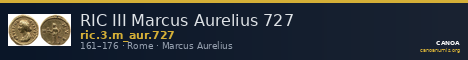 RIC III Marcus Aurelius 727 — CANOA