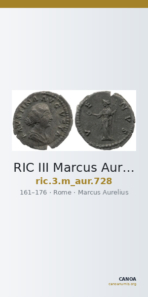 RIC III Marcus Aurelius 728 — CANOA