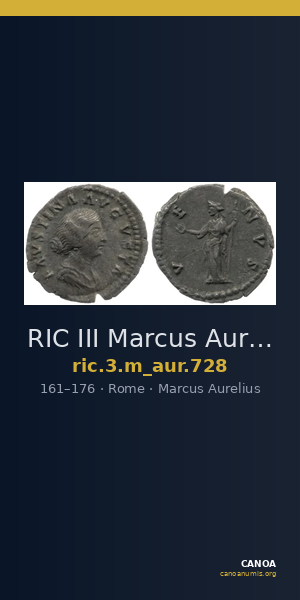 RIC III Marcus Aurelius 728 — CANOA