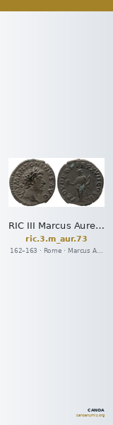 RIC III Marcus Aurelius 73 — CANOA