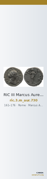 RIC III Marcus Aurelius 730 — CANOA