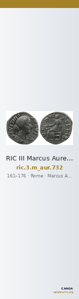 RIC III Marcus Aurelius 732 — CANOA
