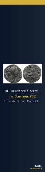 RIC III Marcus Aurelius 732 — CANOA