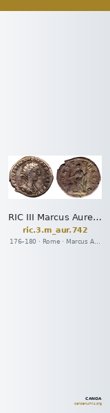 RIC III Marcus Aurelius 742 — CANOA