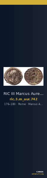 RIC III Marcus Aurelius 742 — CANOA