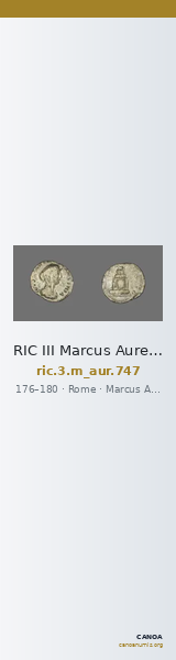 RIC III Marcus Aurelius 747 — CANOA