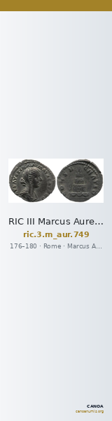 RIC III Marcus Aurelius 749 — CANOA