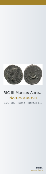RIC III Marcus Aurelius 750 — CANOA