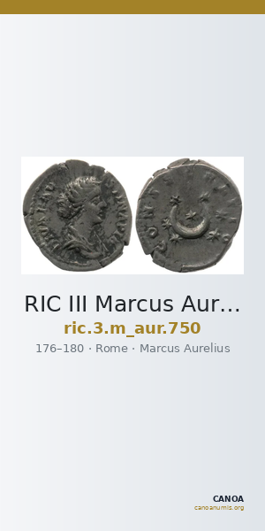 RIC III Marcus Aurelius 750 — CANOA