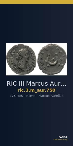 RIC III Marcus Aurelius 750 — CANOA