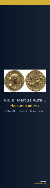 RIC III Marcus Aurelius 751 — CANOA