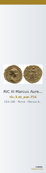 RIC III Marcus Aurelius 756 — CANOA
