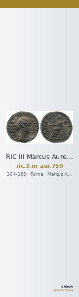 RIC III Marcus Aurelius 759 — CANOA