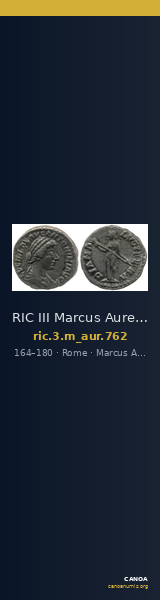 RIC III Marcus Aurelius 762 — CANOA
