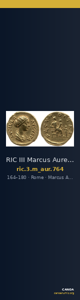 RIC III Marcus Aurelius 764 — CANOA