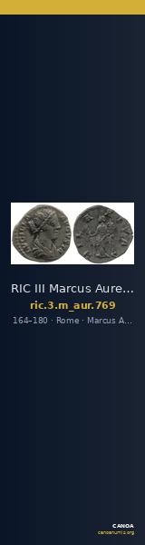 RIC III Marcus Aurelius 769 — CANOA