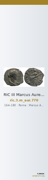 RIC III Marcus Aurelius 770 — CANOA