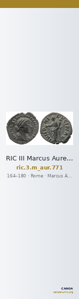 RIC III Marcus Aurelius 771 — CANOA