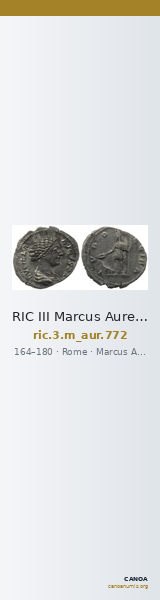 RIC III Marcus Aurelius 772 — CANOA