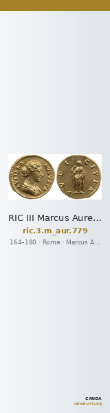 RIC III Marcus Aurelius 779 — CANOA