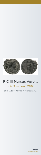 RIC III Marcus Aurelius 780 — CANOA