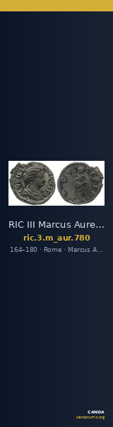 RIC III Marcus Aurelius 780 — CANOA