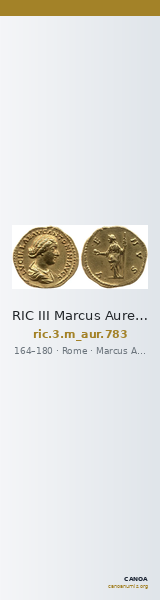 RIC III Marcus Aurelius 783 — CANOA
