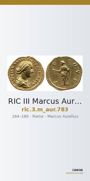 RIC III Marcus Aurelius 783 — CANOA