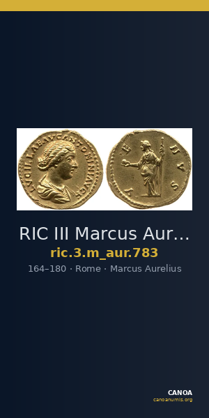 RIC III Marcus Aurelius 783 — CANOA