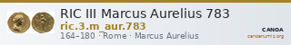RIC III Marcus Aurelius 783 — CANOA