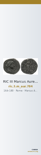 RIC III Marcus Aurelius 784 — CANOA