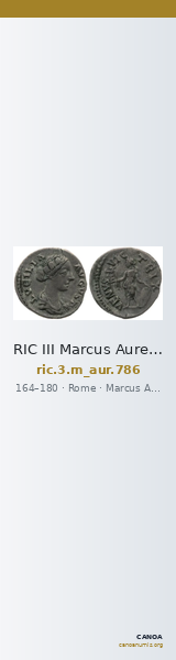RIC III Marcus Aurelius 786 — CANOA