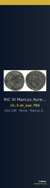 RIC III Marcus Aurelius 786 — CANOA
