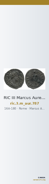 RIC III Marcus Aurelius 787 — CANOA