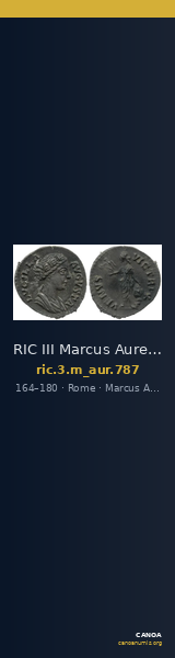 RIC III Marcus Aurelius 787 — CANOA