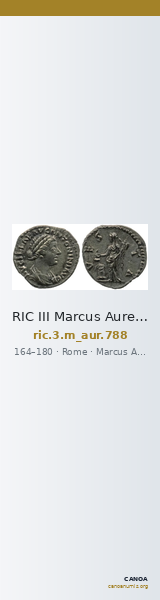 RIC III Marcus Aurelius 788 — CANOA