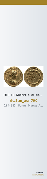 RIC III Marcus Aurelius 790 — CANOA