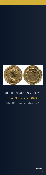 RIC III Marcus Aurelius 790 — CANOA