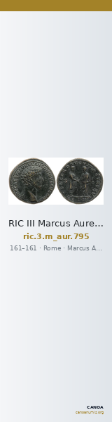 RIC III Marcus Aurelius 795 — CANOA