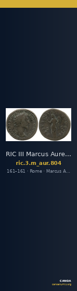 RIC III Marcus Aurelius 804 — CANOA