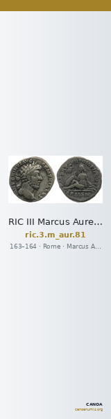 RIC III Marcus Aurelius 81 — CANOA