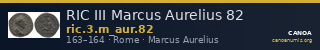 RIC III Marcus Aurelius 82 — CANOA