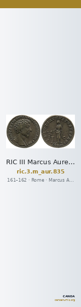 RIC III Marcus Aurelius 835 — CANOA