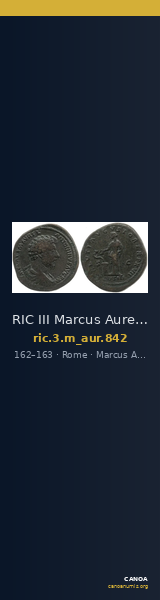 RIC III Marcus Aurelius 842 — CANOA