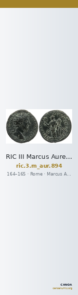 RIC III Marcus Aurelius 894 — CANOA