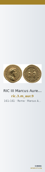 RIC III Marcus Aurelius 9 — CANOA