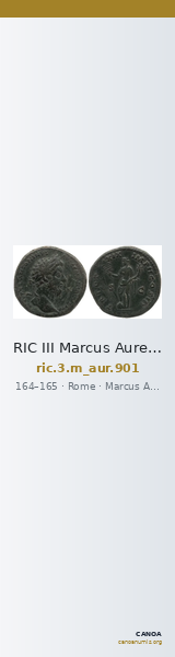 RIC III Marcus Aurelius 901 — CANOA