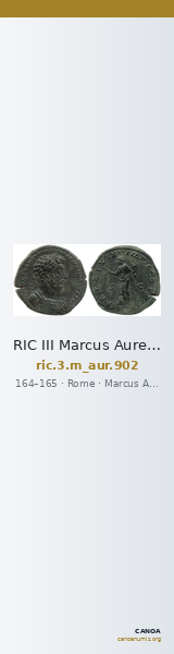 RIC III Marcus Aurelius 902 — CANOA
