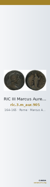 RIC III Marcus Aurelius 905 — CANOA