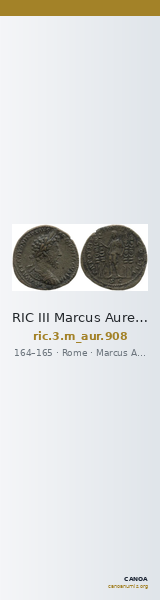 RIC III Marcus Aurelius 908 — CANOA